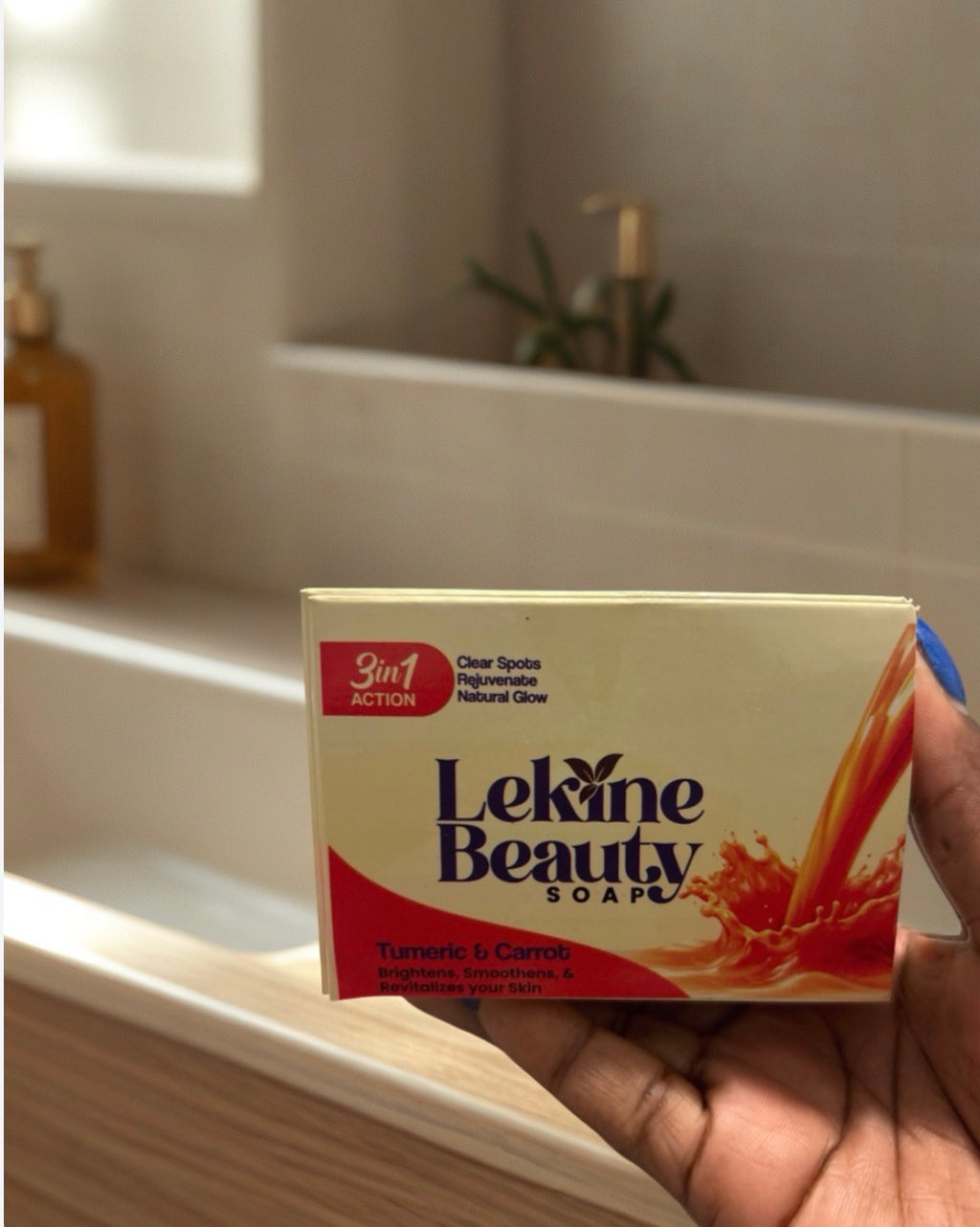 Tumeric, Papaya and Carrot Brightening Bar soap