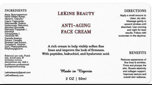 Anti-Aging Face Cream